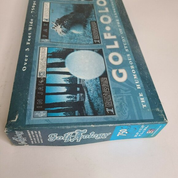 Vintage Golf-ology 750+ Piece Jigsaw Puzzle Sealed Golf Humor Box Warped - Picture 5 of 8